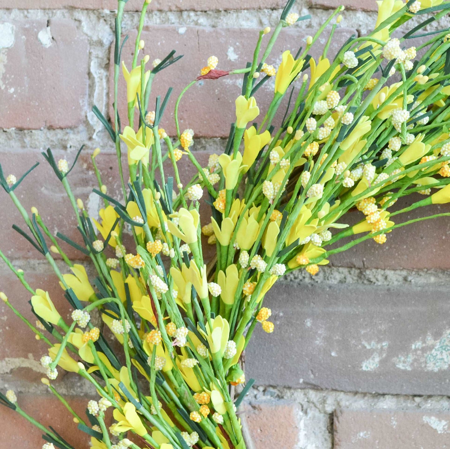 Soft Yellow Buttercup Wreath 2