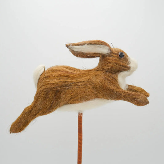 22" Jumping Bunny Floral Living