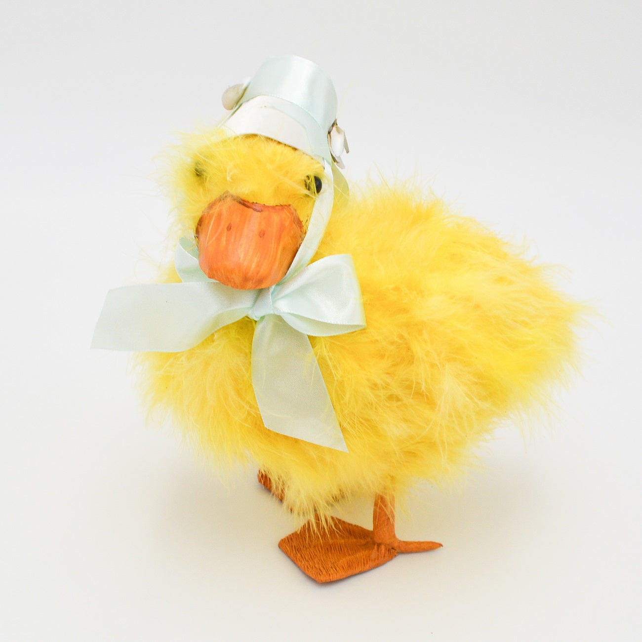 Blue Bonnet Mother and Baby Duck set