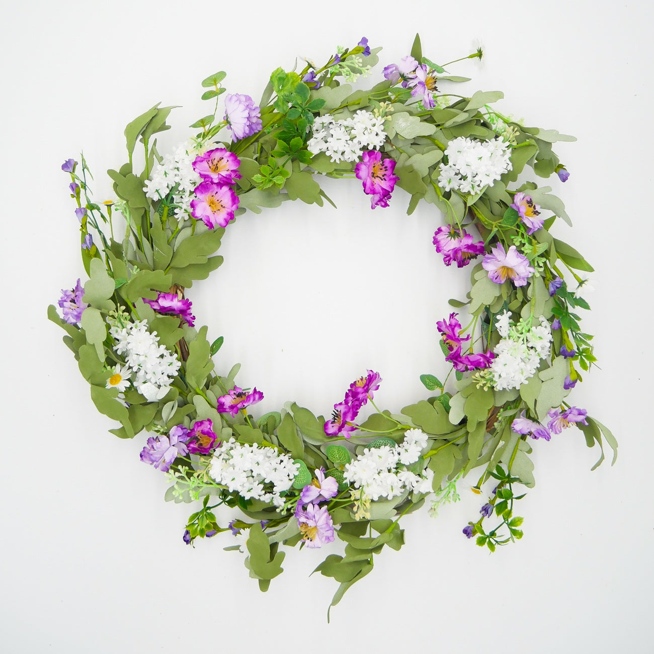 26" Lilac, Daisy Wreath