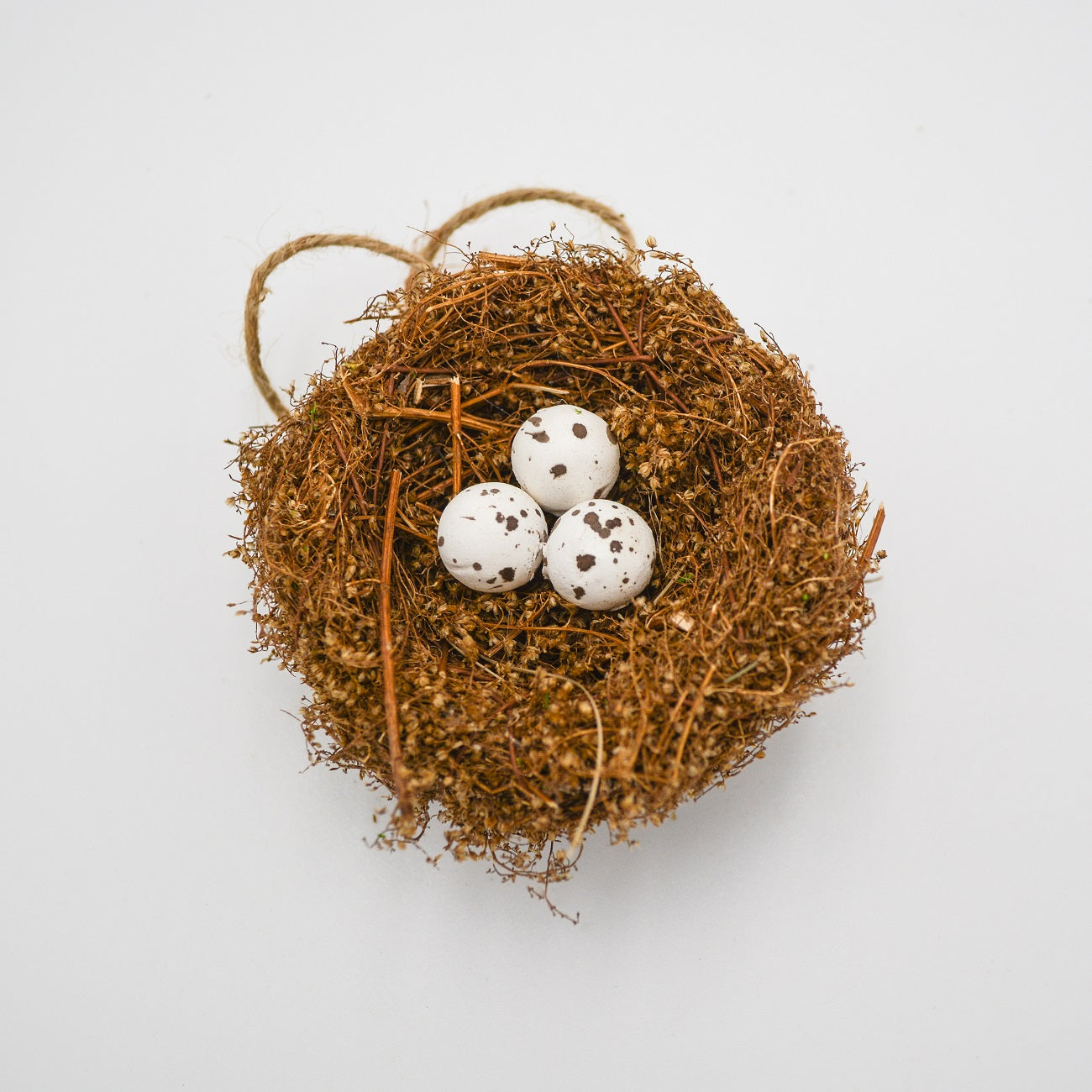 Set of 4 - 2.5" Nest Ornaments in gift box