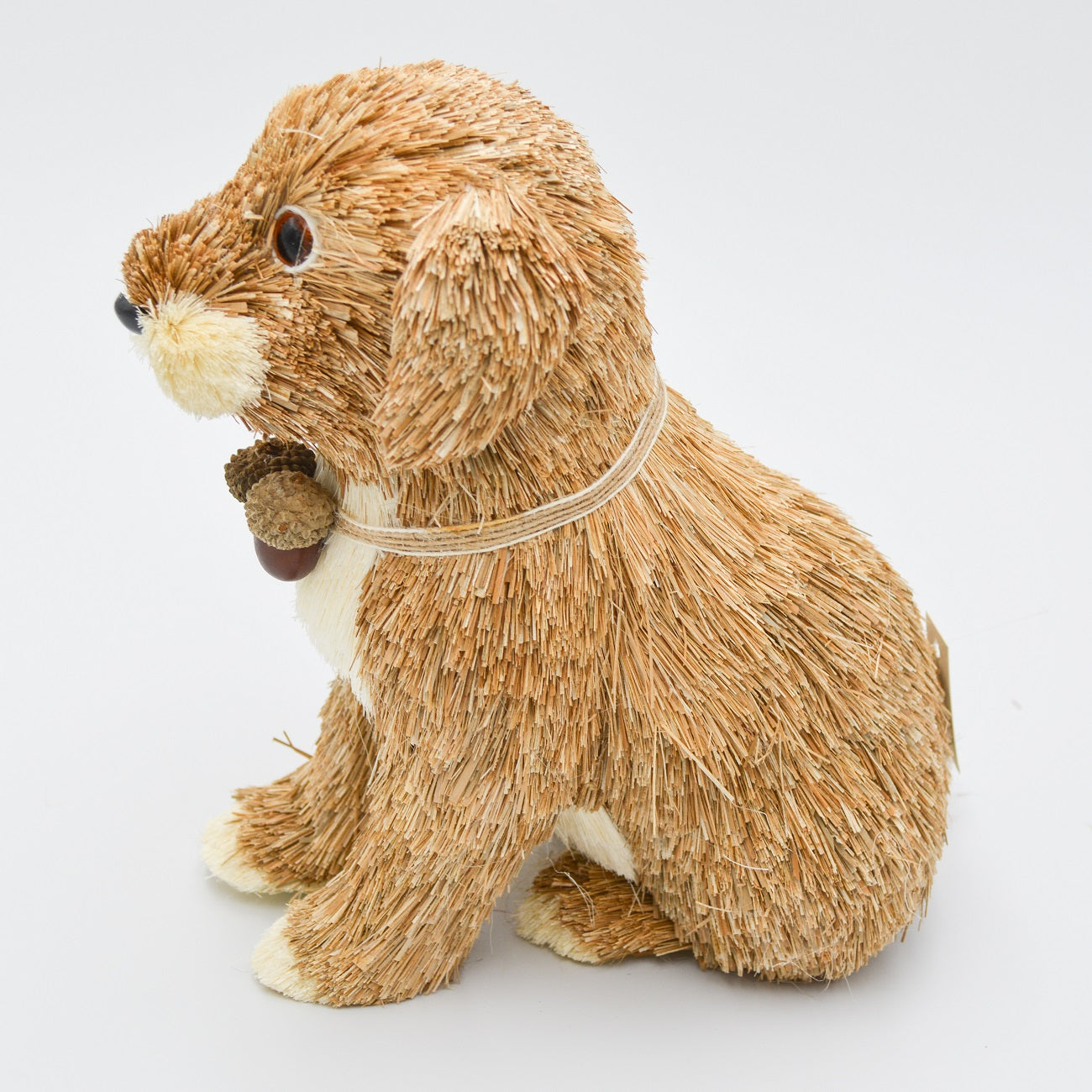 10" Sisal Grass Puppy Dog 3