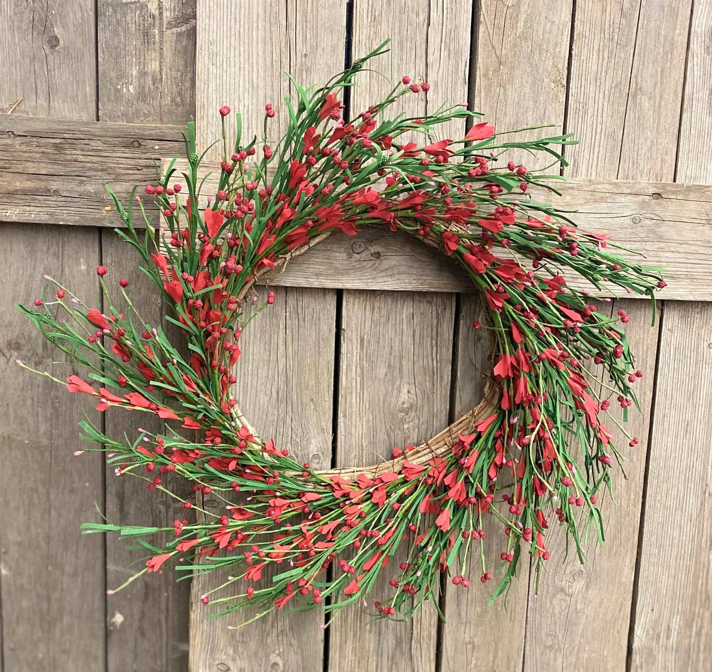 Christmas Buttercup Wreath