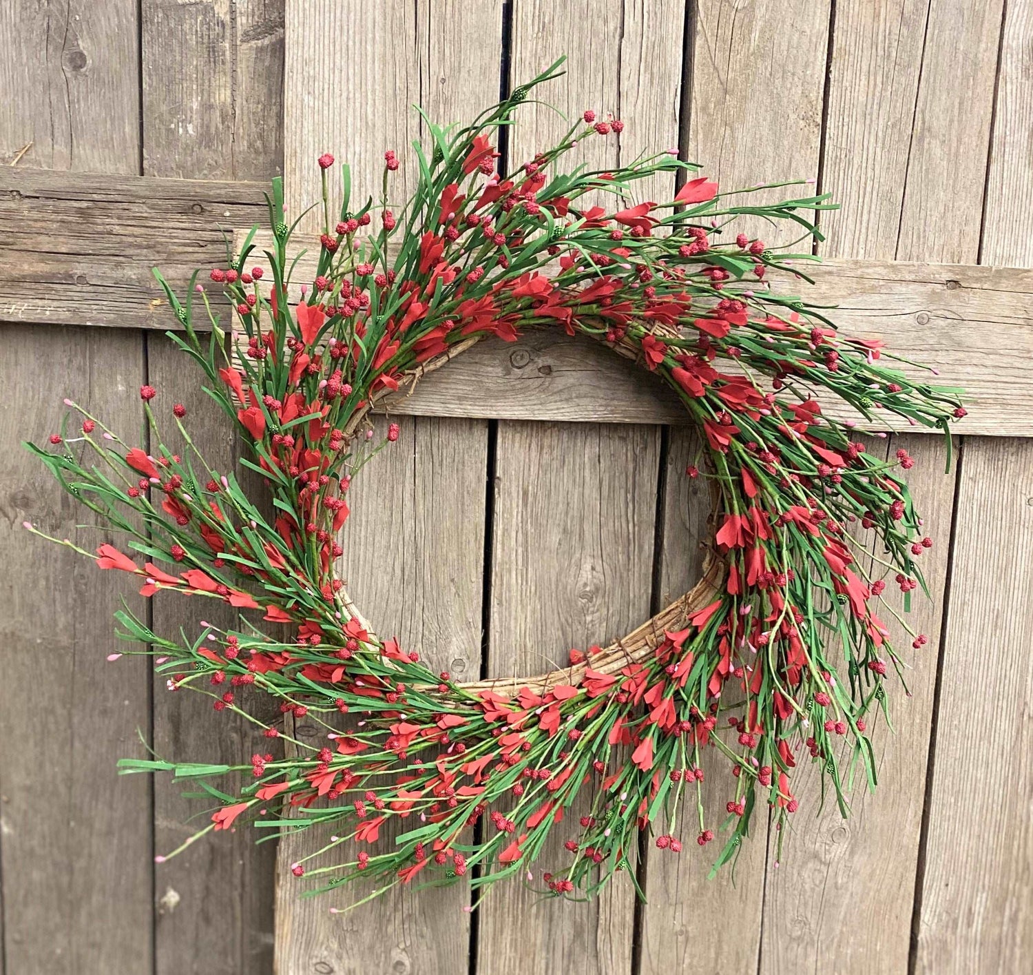 Christmas Buttercup Wreath