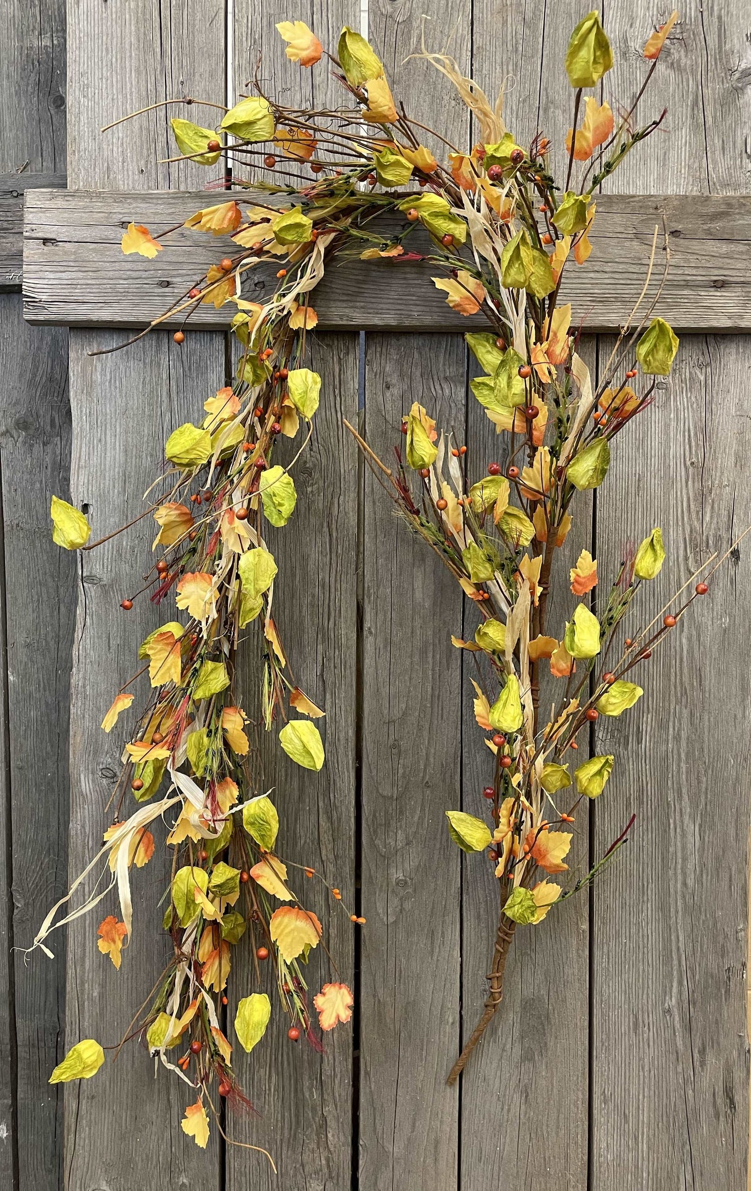 Lime Japanese Lantern Garland