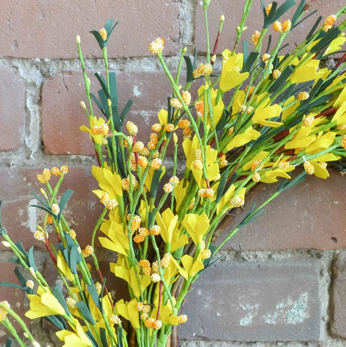 Yellow and Gold Buttercup Wreath2