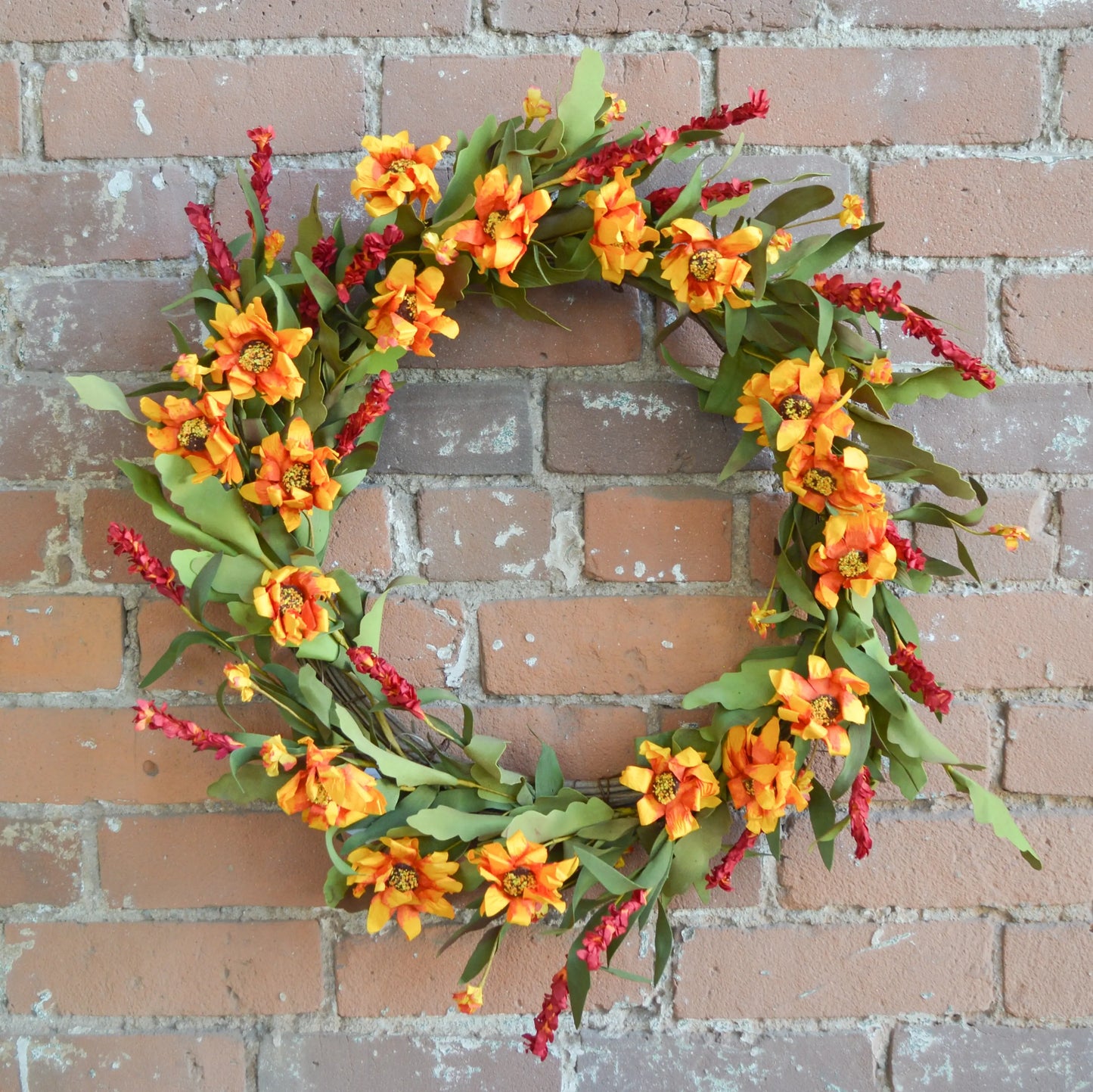 22" Coreopsis Wreath
