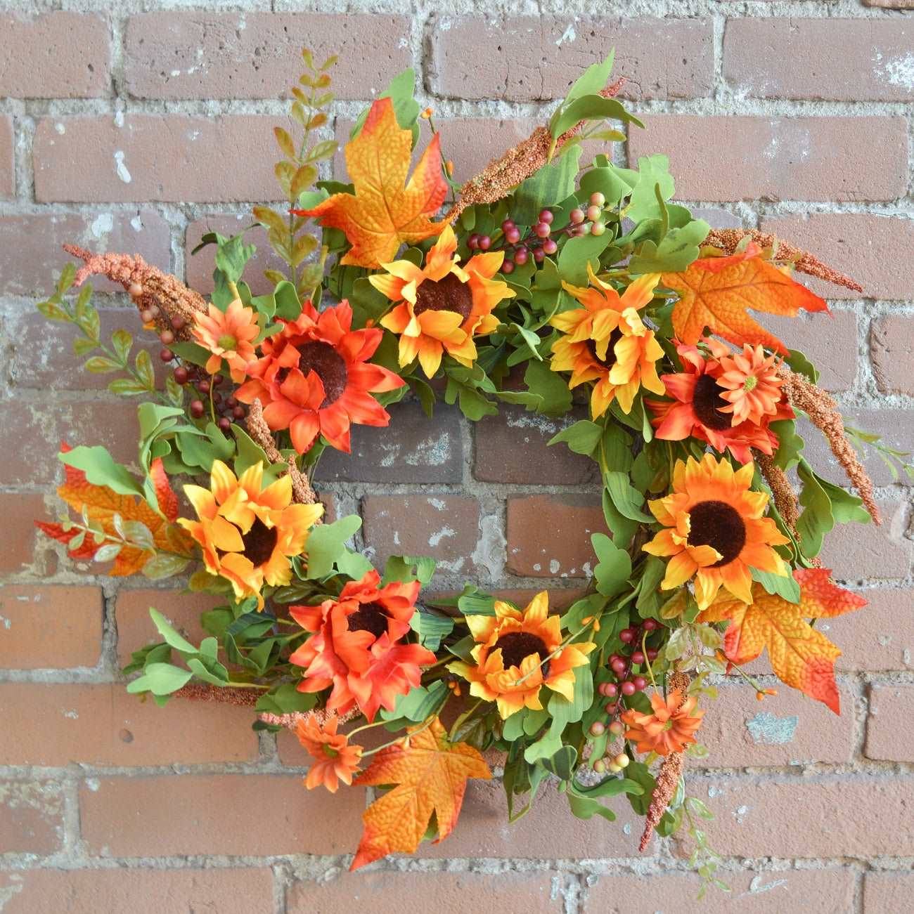 Sunflower Wreath