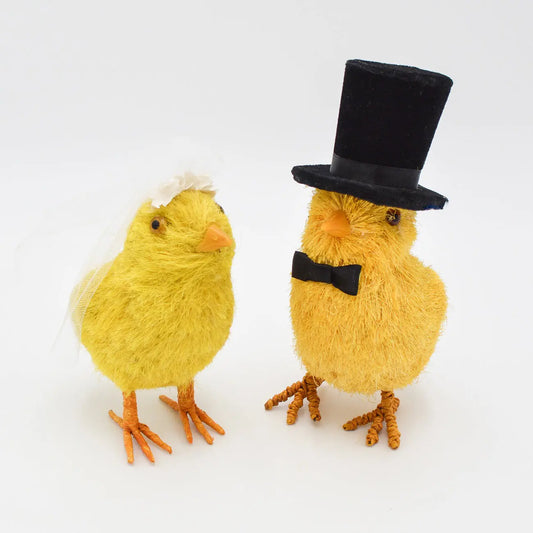 Sisal Wedding Chicks Set Floral Living