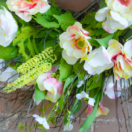 24" Wild Rose Twig Wreath 2