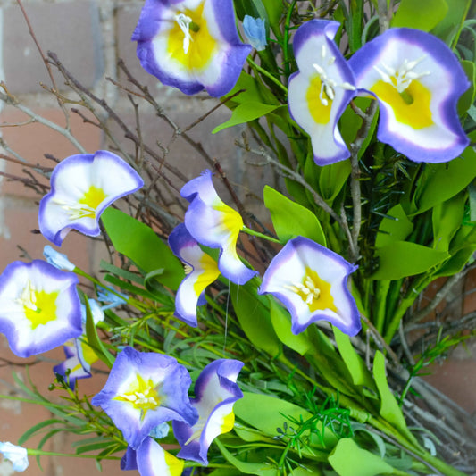 Morning Glory Twig Wreath 2