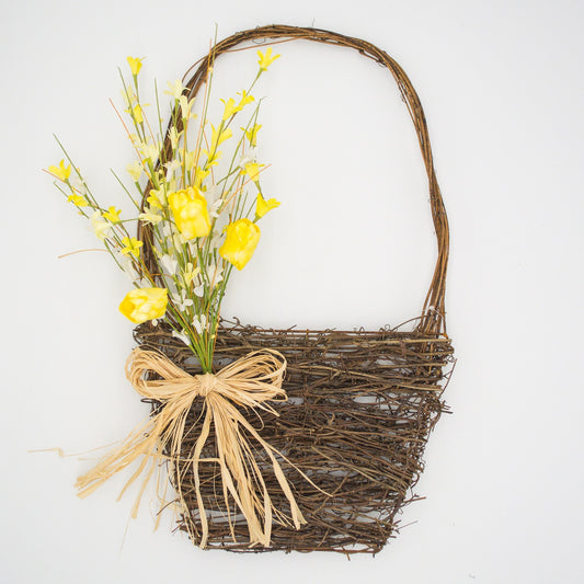 21" Tulip Wall Basket
