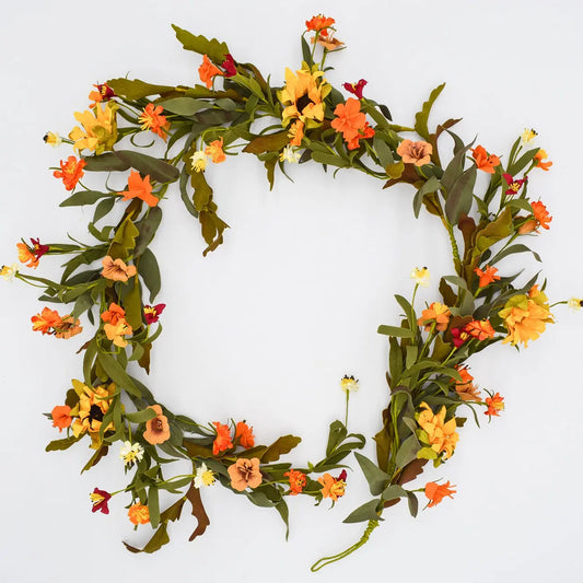 6' Sunflower Garland Floral Living