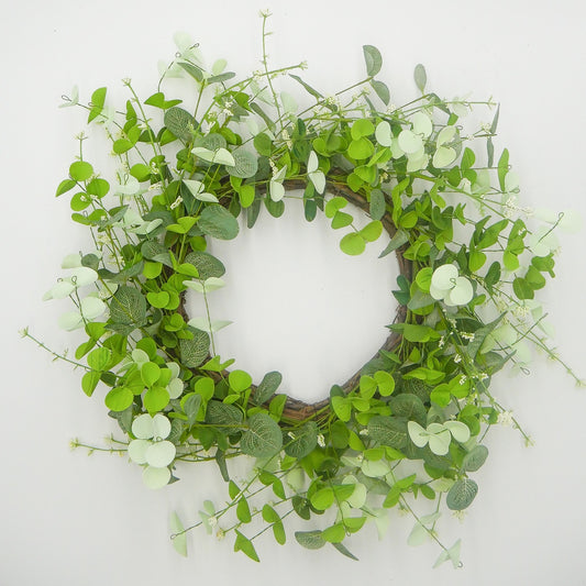 22" Mixed Spring Eucalyptus Wreath