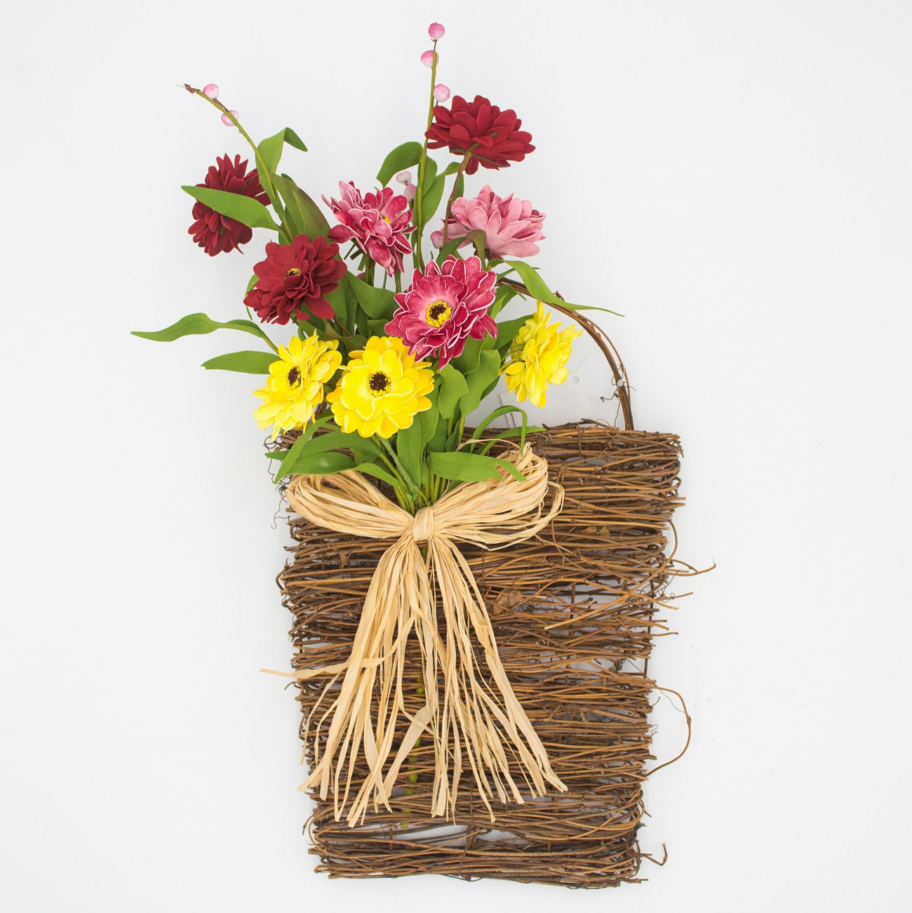 16" 3D Mum Wall Basket