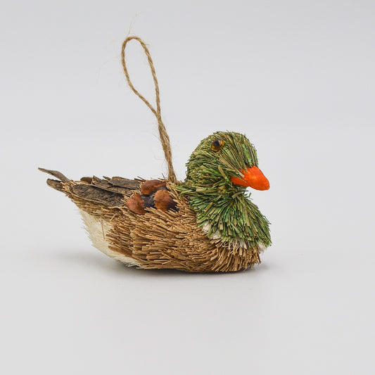 Set of 2- 4" Mallard Duck Ornaments