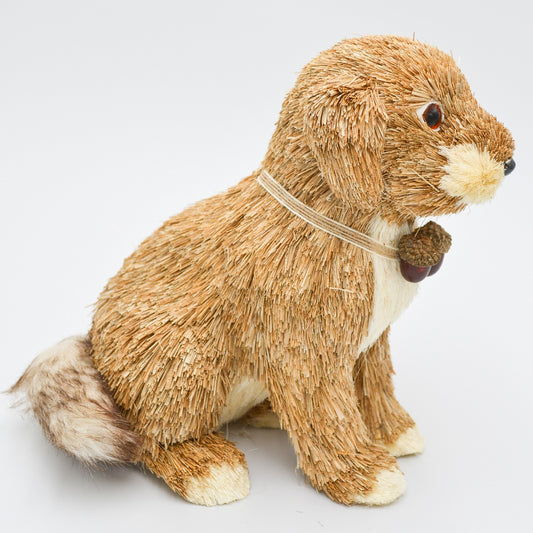 10" Sisal Grass Puppy Dog 2