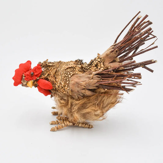 6" Hen Floral Living
