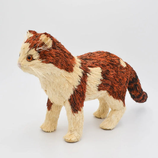 18" Standing Sisal Cat Floral Living