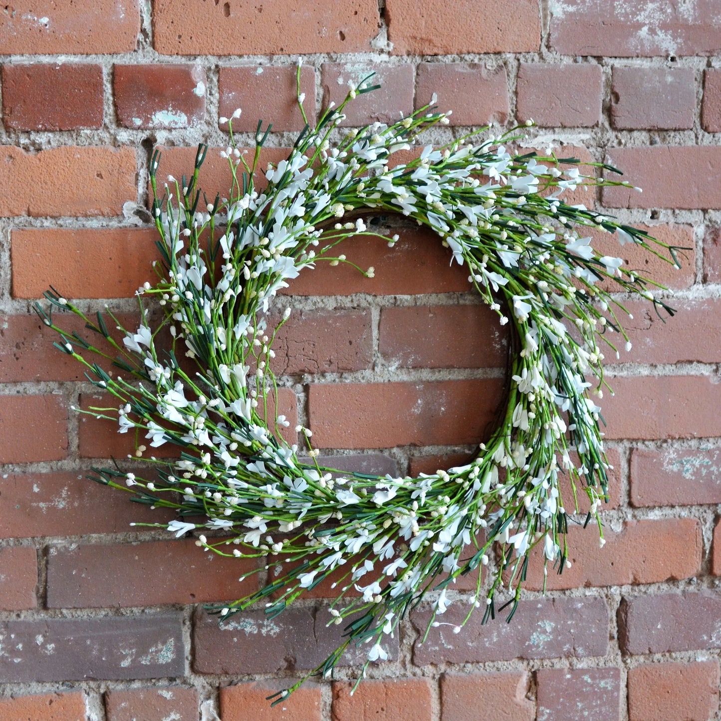 Cream White Buttercup Wreath