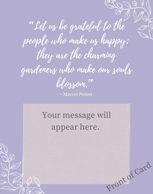 Custom Printed Card