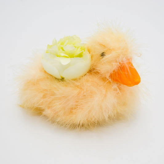 7" Fuzzy duck planter