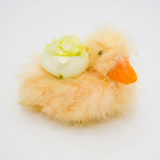 7" Fuzzy duck planter Floral Living