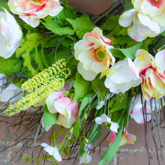 24" Wild Rose Twig Wreath 2