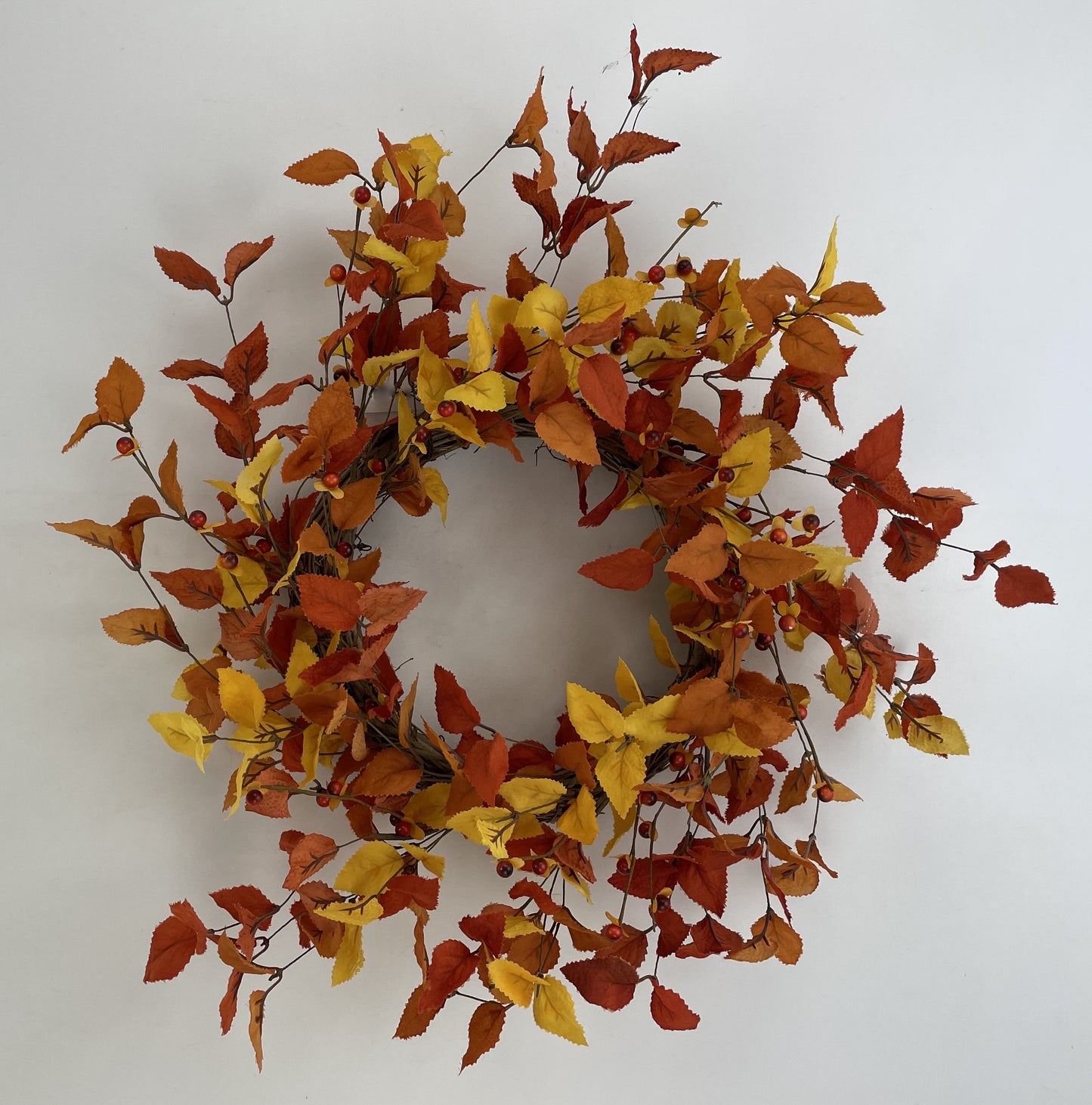 26" Harvest Mint Leaf Wreath