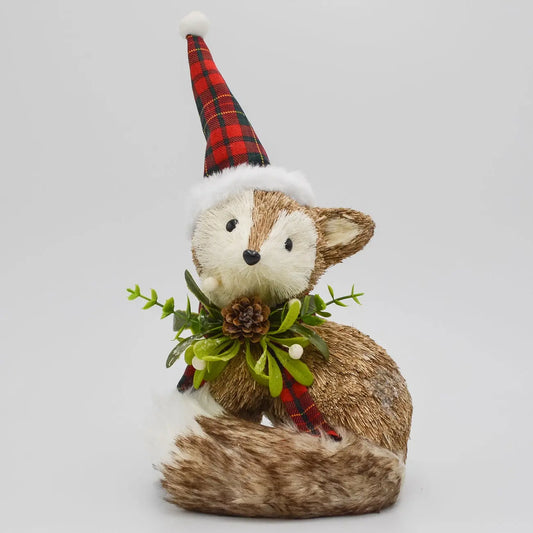 11.5" Holiday Fox