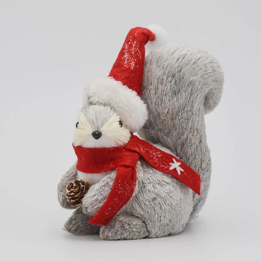 7.5" Holiday Squirrel