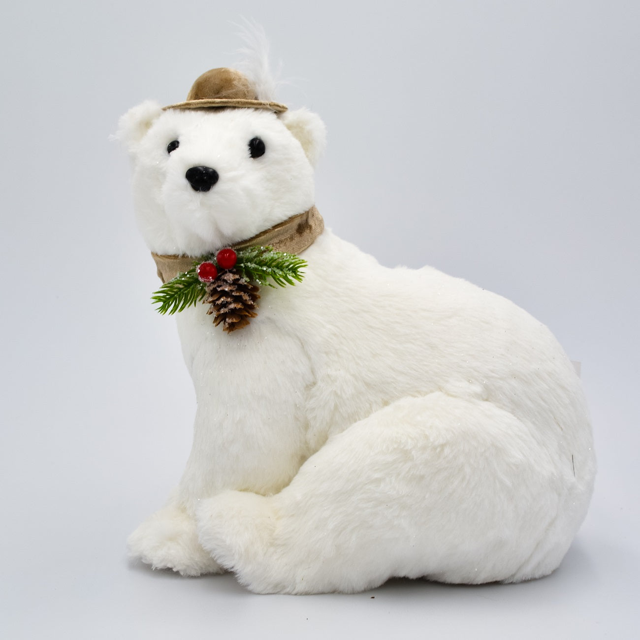 9.5" Christmas Polar Bear  2